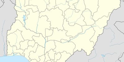 মানচিত্র মরুকরণ নাইজেরিয়া